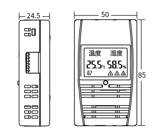 SPD-HT485_D机架温湿度传感器，机架温湿度传感器